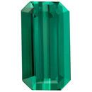 Low Price Blue Green Tourmaline Gemstone in Octagon Cut, 7.82 carats, 16.41 x 8.77 mm Displays Vivid Blue-Green Color