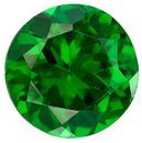 Low Price   Green Tsavorite Genuine Gemstone, 0.42 carats, Round Shape, 4.5 mm