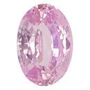 Low Price Pink Sapphire Gemstone in Oval Cut, 1.05 carats, 7.0 x 5.0 mm Displays Vivid Pink Color
