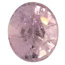 Low Price Pink Sapphire Gemstone in Oval Cut, 1.06 carats, 6.20 x 5.30 mm Displays Vivid Pink Color