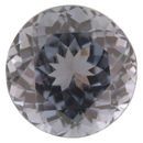 Low Price Gray Spinel Gemstone in Round Cut, 3.24 carats, 8.53 x 8.48 mm Displays Pure Gray Color