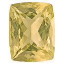 Low Price Yellow Beryl Gemstone in Antique Cushion Cut, 10.98 carats, 16.21 x 12.27 mm Displays Pure Yellow Color