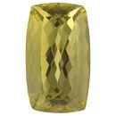 Low Price Yellow Beryl Gemstone in Antique Cushion Cut, 62.04 carats, 33 x 18.60 mm Displays Pure Yellow Color
