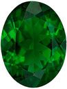 Must See Bright Natural  Chrome Tourmaline Gem in Oval Cut, 9.3 x 7.1 mm in Gorgeous Rich Grass Green, 1.8 carats