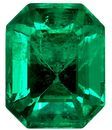 Natural Vibrant Emerald Gemstone, Emerald Cut, 1.14 carats, 6.9 x 5.5 mm , AfricaGems Certified - A Beauty of A Gem