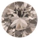 Natural Gray Spinel Gemstone in Round Cut, 1.48 carats, 7.39 x 7.33 mm Displays Pure Gray Color