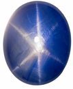 Natural Star Sapphire Gemstone, Oval Cut, 13.48 carats, 13.98 x 11.31 x 7.1 mm , GIA Certified - A Low Price