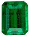 Popular Emerald Gemstone 0.45 carats, Emerald Cut, 5.1 x 4.1 mm, with AfricaGems Certificate