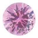 Precision Cut Round Genuine Pink Sapphire in Grade A