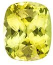 Real Yellow Chrysoberyl Gemstone, Cushion Cut, 3.31 carats, 9.8 x 8 mm , AfricaGems Certified - A Great Buy