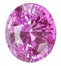 Super Deal on Spectacular Fine Large Oval Pink Sapphire Gemstone 7.84 carats