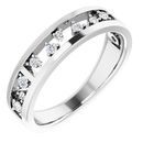 Genuine Diamond Ring in Sterling Silver 1/5 Carat Diamond Stackable Ring