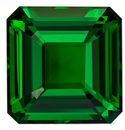 Terrific Buy on Green Tsavorite Gemstone, 2 carats, Emerald Shape, 7.2 x 7 mm, Truly Stunning