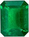 Top Quality in  Emerald Gem in Emerald Cut, 9.3 x 7.4 mm in Gorgeous Vivid Rich Green, 2.25 carats