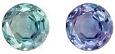 Very Fine Gem Alexandrite Gemstone 0.32 carats, Round Cut, 4.2 mm, with AfricaGems Certificate