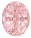 Very Fine Gem Padparadscha Sapphire Gemstone 0.69 carats, Oval Cut, 5.7 x 4.5 mm, with AfricaGems Certificate
