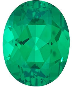 Quality Price Per stone Certified 7x5MM Natural Emerald Faceted oval Gemstone Loose Emerald Oval Faceted gemstone AAA