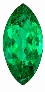 Gorgeous Gem Green Emerald Loose Gemstone, 1.19 carats in Marquise Cut, 11.1 x 5.4mm, Great Pendant Gem