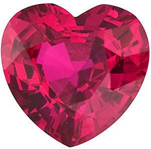 10.14 Cts Natural Ruby Heart Shape Cut Pair 10x10 mm Calibrated Gemstone GF 