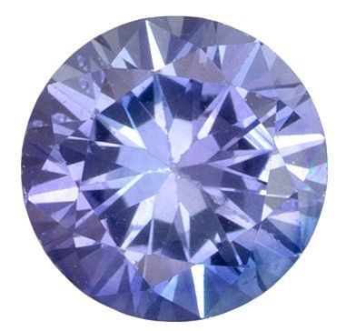 Natural Blue Sapphire Gemstone, 0.28 carats, Round Cut, 3.9 mm, Great Deal on This Gem