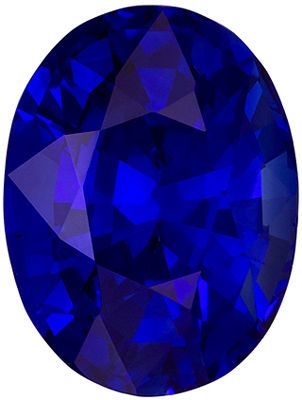 Fine Quality 5.62 carats Blue Sapphire Oval Genuine Gemstone, 11.78 x 8.88 x 6.77 mm
