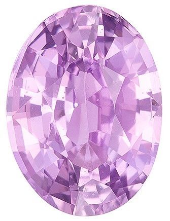 Beautiful Purple Sapphire Gem, No Heat 1.76 carats Oval Cut in 8.34 x 6.16 x 4.05 mm size in Very Fine Purple Color With GIA Certificate