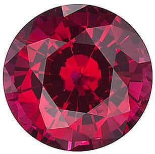 Chatham Rubies In Round Cut Loose Chatham Ruby Gems For Sale