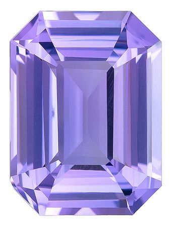 Engagement Stone Purple Spinel Gemstone, 2.78 carats, Emerald Cut, 9.7 x 7.2 mm Size, AfricaGems Certified