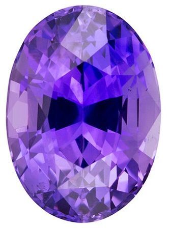 Stunning Purple Sapphire Gemstone, Oval Cut, 3.68 carats, 10.17 x 7.28 x 6.07 mm , GIA Certified - A Fine Gem