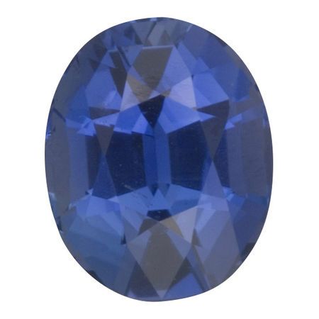 Xtra Gemmy Blue Sapphire Gemstone in Oval Cut, 2.14 carats, 7.77 x 6.27 x 5.11 mm Displays Pure Blue Color - AGTA Cert No Heat