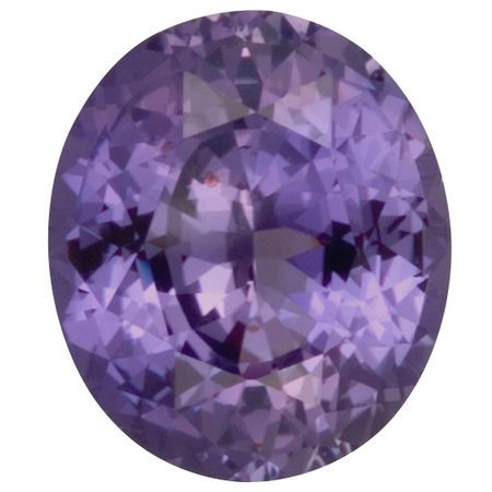 Lux Color Change Sapphire Gemstone in Oval Cut, 3.37 carats, 9.68 x 8.29mm Displays Rich Purple-Blue Color Change Color - GRS Cert
