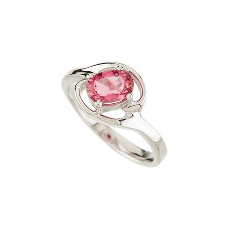 Pink Tourmaline Ring in Pink Tourmaline Ring