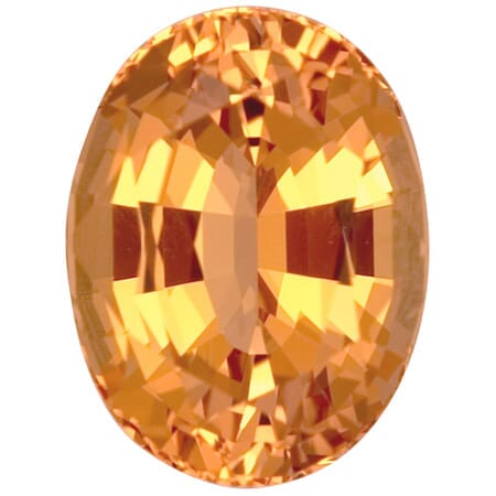 Genuine Precious Topaz Gemstone in Oval Cut, 3.97 carats, 10.68 x 8.26