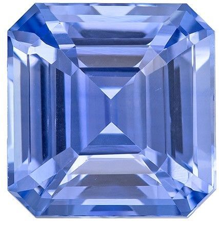 Great Buy on This Stone Octagon Cut Gorgeous Blue Sapphire Loose Gemstone, 3.06 carats, 7.9 x 7.6 mm , Stunning Fine Stone
