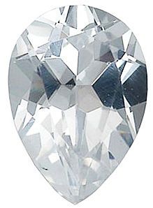Imitation Diamond Pear Cut