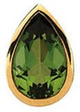Ornate 14kt Gold Super Decorative Tapered Bezel Jewelry Finding for Pear Gemstone Size 6 x 4mm to 12 x 8mm