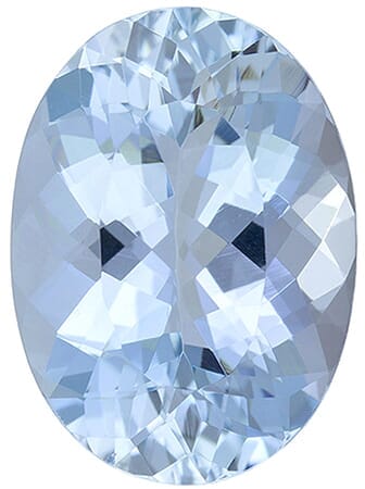 Oval Aquamarine Coral