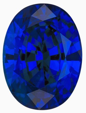Stunning Blue Sapphire Gemstone 1.82 carats, Oval Cut, 8 x 6 mm, with AfricaGems Certificate