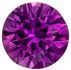 Natural Stunning Purple Sapphire Faceted Gem, 0.57 carats, Round Cut, 4.9 mm , Very High Quality Gem