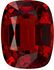 1.2 carats Red Spinel Loose Gemstone in Cushion Cut, Vivid Rich Red, 7.2 x 5.5 mm