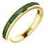 Genuine 14 Karat Yellow Gold Genuine Chatham Alexandrite Ring