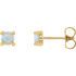 Shop 14 Karat Yellow Gold Opal Cabochon Earrings