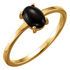 Buy 14 Karat Yellow Gold 8x6mm Oval Onyx Cabochon Ring