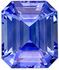Natural Loose 2.12 carats Blue Sapphire Emerald Genuine Gemstone, 7.5 x 6.3 mm