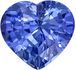 Wonderful Sapphire Genuine Gem, 2.47 carats, Rich Cornflower Blue, Heart Cut, 8.1 x 7.7mm