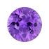 A Beauty Purple Sapphire Gemstone 0.43 carats, Round Cut, 4.5 mm, with AfricaGems Certificate