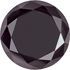 Round Black Enhanced Diamonds