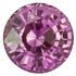 Deal on No Treatment Purple Sapphire Gemstone in Round Cut, 1.33 carats, 6.31 x 6.27 x 4.30 mm Displays Pure Purple Color - GIT Cert