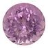 Deal on Purple Sapphire Gemstone in Round Cut, 1.98 carats, 7.28 x 7.25 mm Displays Rich Purple Color