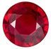 Deal on Red Ruby Gem, 1.19 carats Round Cut in 6.7 mm size in Magnificent Red Color With AfricaGems Certificate